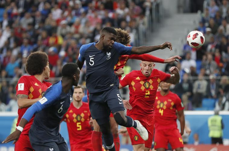 法国vs比利时射门视频